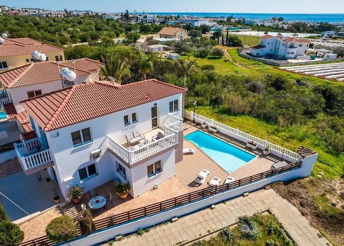 Spacious Villa With Private Pool & Breathtaking Panoramic Ayia Napa Views