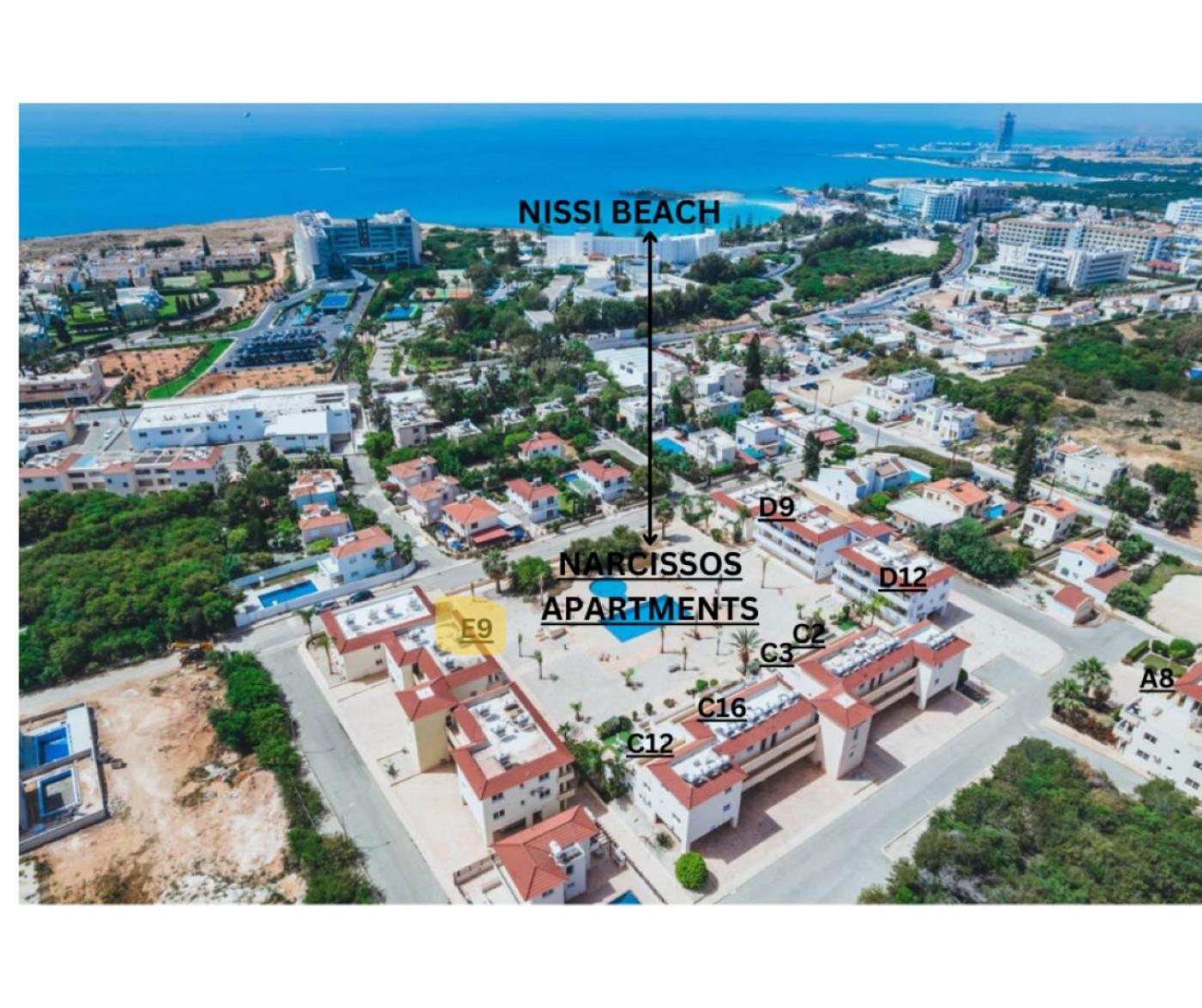 Narcissos 'nissi Beach' E9 Apartamento *