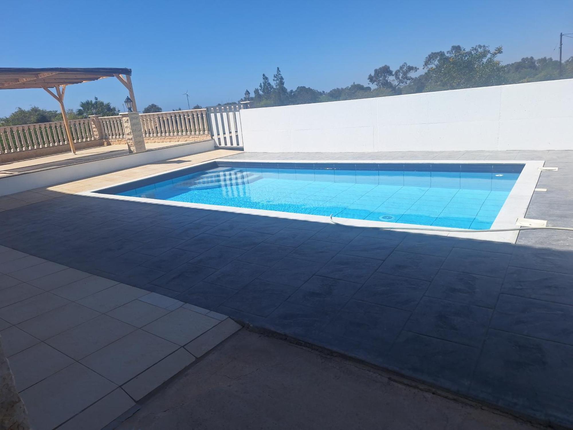 On Hill With Swimming Pool, *