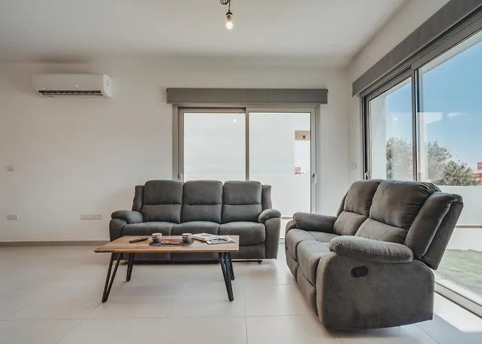 Stay In Style In Modern 3 Bedroom Villas Near Nissi Beach & Square