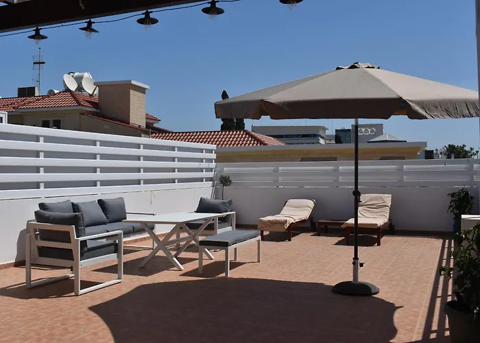 Sunny Rooftop In Ayia Napa 91Sqm Terrace Delight!