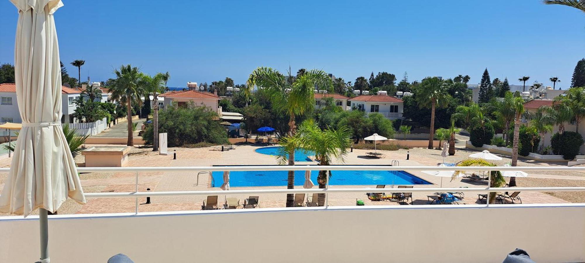 Nissi 3 Pool View 2 Bedroom With Large Veranda
