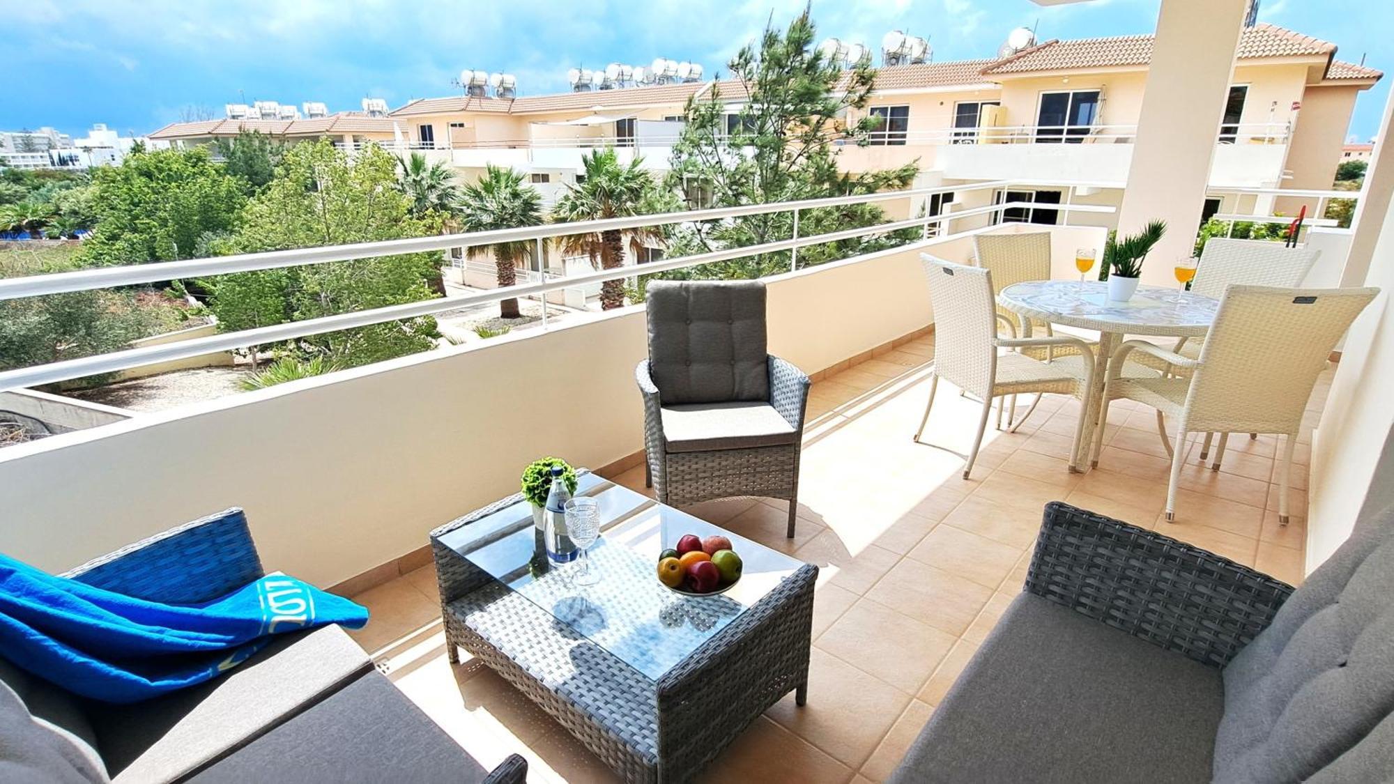 Nissi 2 And Sea View Free Wifi Apartment Ayia Napa
