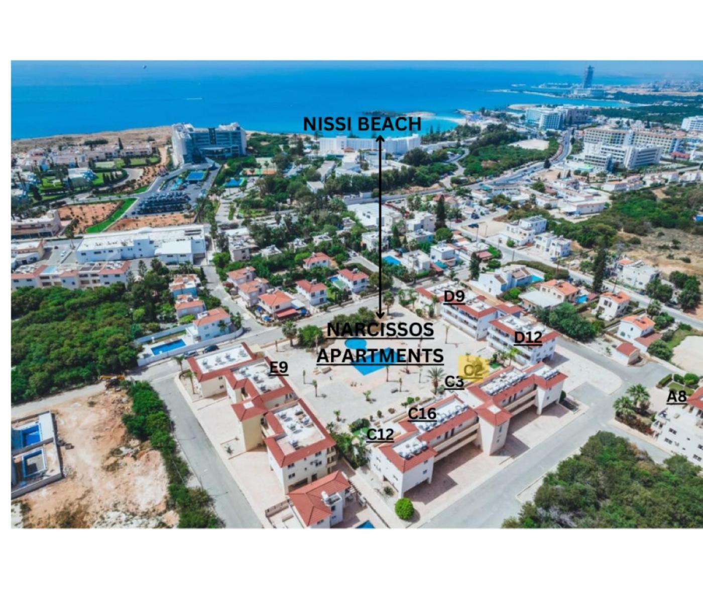 Apartamento Narcissos 'nissi Beach' C2