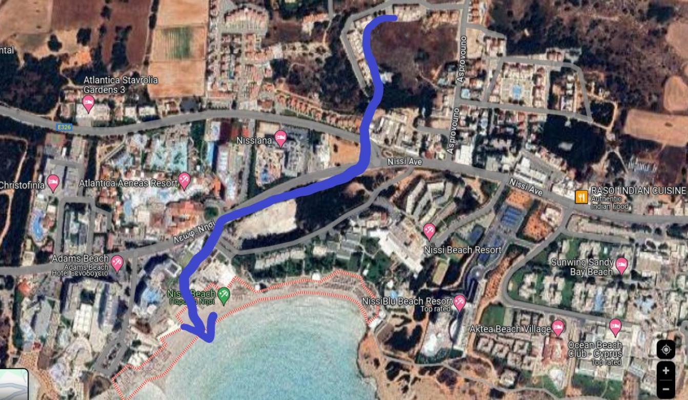 Apartment Nissi Escape - 5 Min Walk To Paradise *