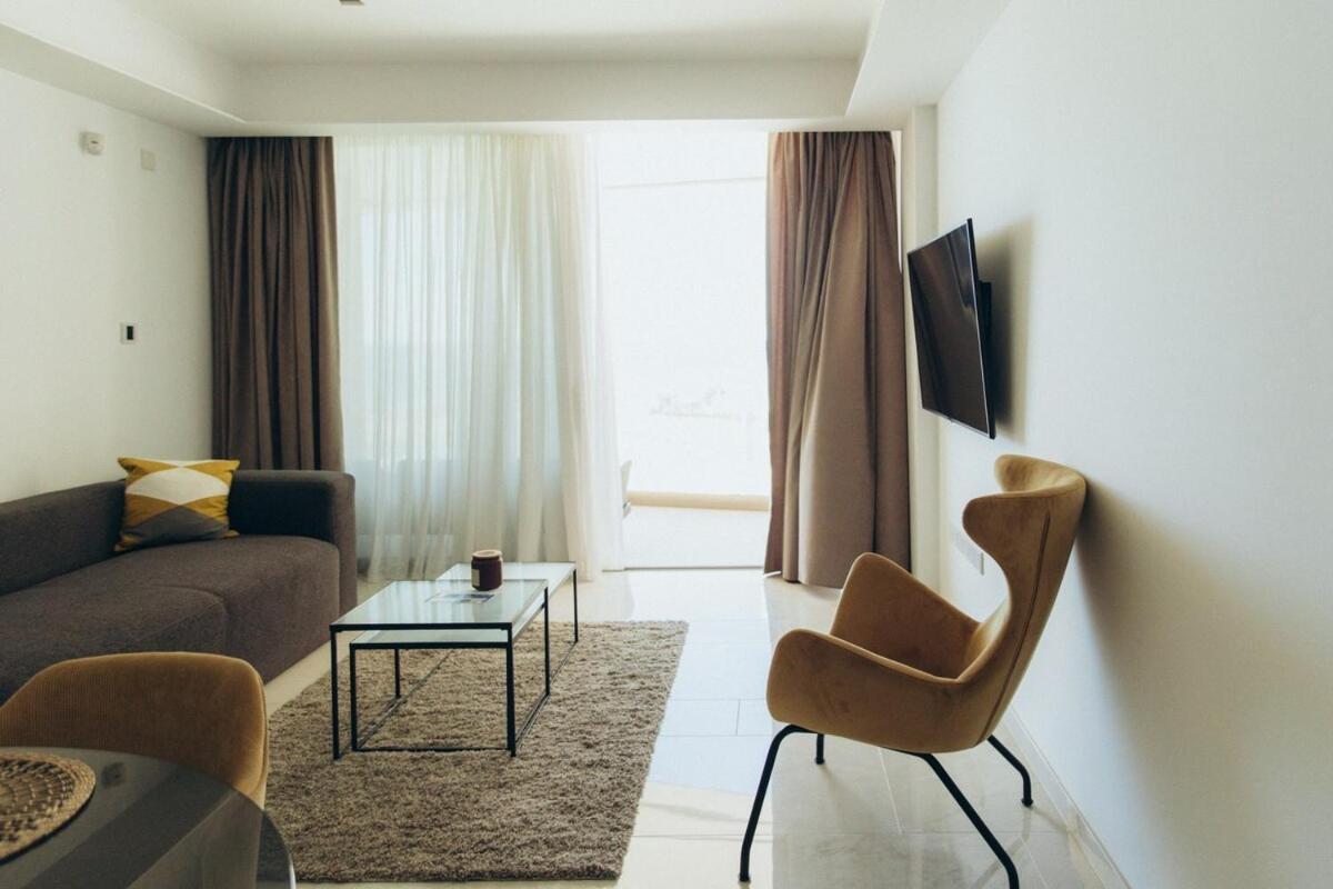 New Lux Seaview 1br, Sun Resort, Pool & Apartment Ayia Napa
