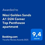 Nissi Golden Sands A1 D24 Corner Top Penthouse Apartment