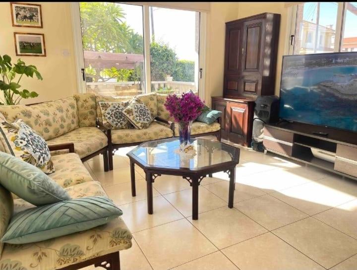 Nissi With Pool And Sea View Villa